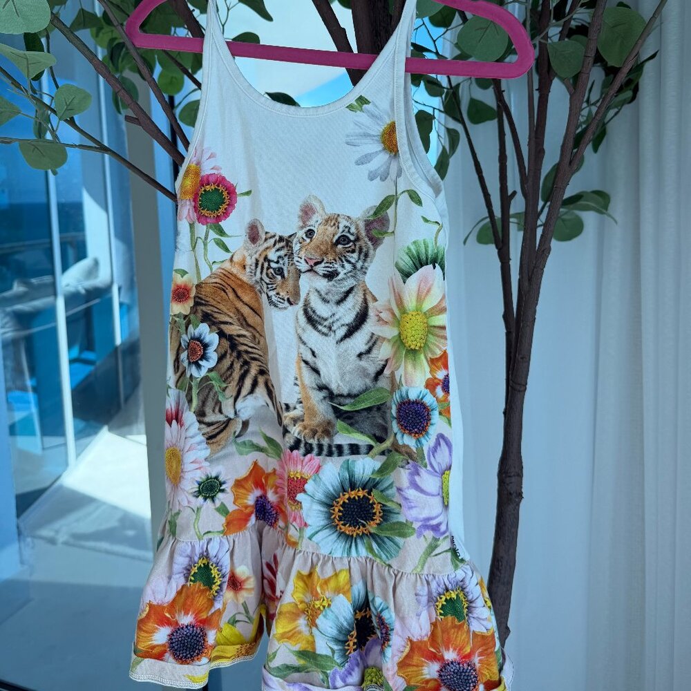 Molo Tiger Dress 110/116 5/6
